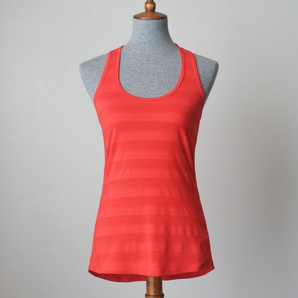 Athleta Tops - Athleta Racerback Monochrome Striped Tank